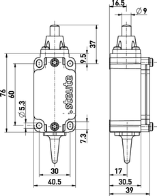 Ex RF 335 S EN868 防爆無(wú)線(xiàn)位置開(kāi)關(guān)