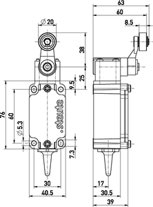 Ex RF 335 4VH EN868 防爆無(wú)線(xiàn)位置開(kāi)關(guān)