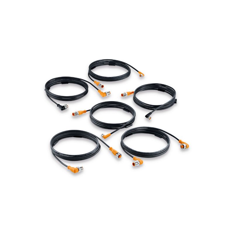 5芯M12規(guī)格，公母頭傳感器連接器-IFM產(chǎn)品推薦